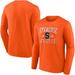 Men's Fanatics Branded Orange Syracuse Long Shot Sleeve T-Shirt