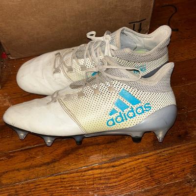 Adidas Shoes | Adidas Ace 17.1 Leather Sg Soccer Cleats | Color: White | Size: 10