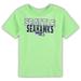 Toddler Neon Green Seattle Seahawks Team T-Shirt