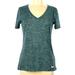 Nike Tops | Nwot Women's Teal Green Nike Short Sleeve Athletic Workout Shirt Size Large | Color: Blue/Green | Size: L