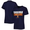 Women's Virginia Cavaliers Navy Team T-Shirt