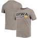 Men's Russell Heathered Charcoal Iowa Hawkeyes Tri-Blend T-Shirt