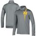 Youth Russell Gray Michigan Wolverines Fitness Quarter-Zip Top