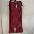 Anthropologie Other | Anthropologie X En Elly Two Piece Tank And Pants Set Nwt Size M | Color: Brown/Red | Size: M