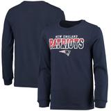 Youth Navy New England Patriots Long Sleeve T-Shirt