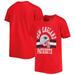 Youth Red New England Patriots Helmet T-Shirt