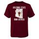 Youth Maroon Arizona State Sun Devils Vintage T-Shirt