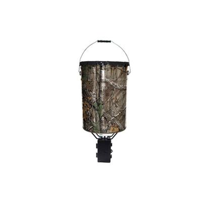 Wildgame Innovations Quick Set 50 lb Steel Bucket Feeder System w/ Digital Timer Green WGI-WGIPF0012