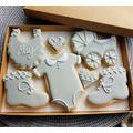 Personalised 'New Baby' Biscuit Letterbox Gift