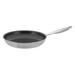 Winco TGFP-8NS 8" Non-Stick Steel Frying Pan w/ Solid Metal Handle, Stainless Steel