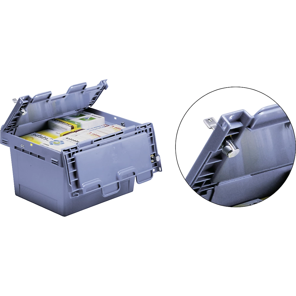 Caisse réutilisable MB avec serrure BITO