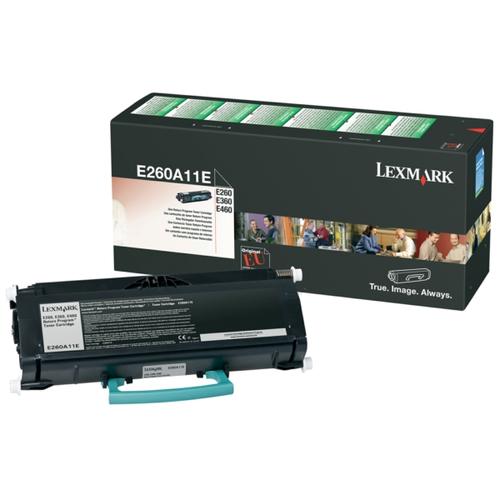 Lexmark E260A11E Toner schwarz original - passend für Lexmark E 360 Series