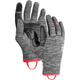 Ortovox Damen Fleece Light Handschuhe (Größe M, grau)