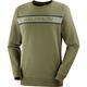 Salomon Herren Essential Crew Neck Longsleeve (Größe XL, gruen)