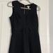 J. Crew Dresses | J Crew A-Line Eyelet Black Dress | Color: Black | Size: 2