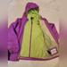 The North Face Jackets & Coats | Girl's Fleece Jacket And Rain Coat | Color: Green/Purple | Size: Lg