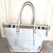 Burberry Bags | Burberry Salisbury House Check Shoulder Bag. Crme Calfskin Leather, Authentic. | Color: White | Size: Os