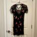 American Eagle Outfitters Dresses | American Eagle Embroidered Dress | Color: Black | Size: M