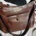 Giani Bernini Bags | Gianni Bernini Brown Leather Shoulder Bag | Color: Brown | Size: Os