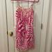 Lilly Pulitzer Dresses | Lilly Pulitzer Extra Small, Pink, And White Summer Dress | Color: Pink/White | Size: Xs