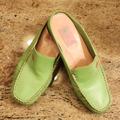 Lilly Pulitzer Shoes | Lilly Pulitzer Lime Green Moccasin | Color: Green/Pink | Size: 8