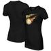 Women's Tiny Turnip Black Pittsburgh Pirates Fastball T-Shirt