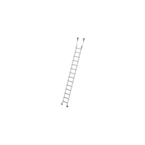PROREGAL Stufen-Regalleiter fahrbar 16 Stufen