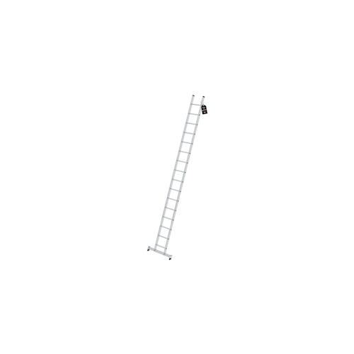 PROREGAL Sprossen-Anlegeleiter mit nivello®-Traverse 16 Sprossen