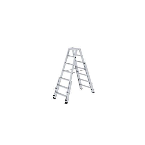 PROREGAL Stufen-Stehleiter treppengängig 2×7 Stufen