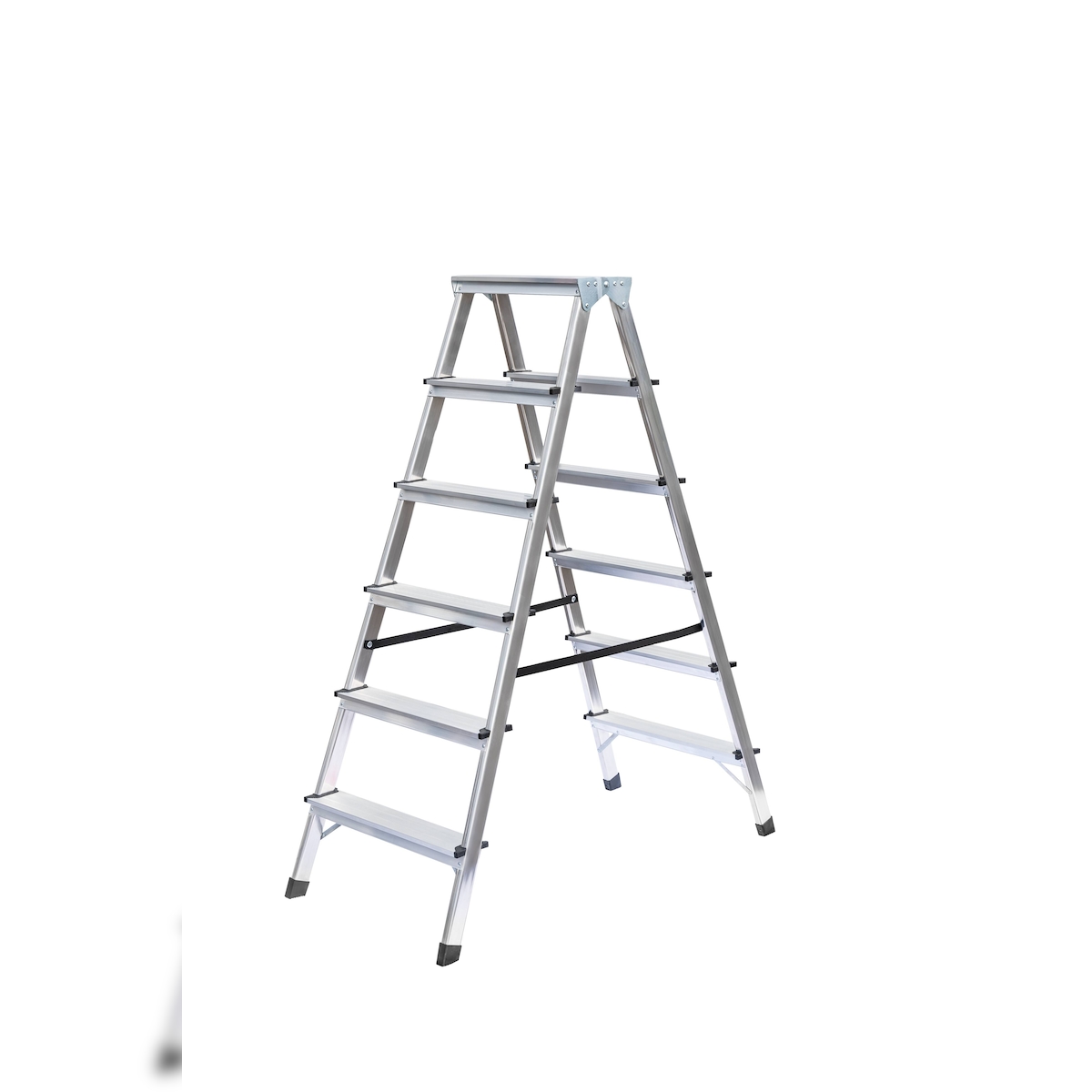 PROREGAL Haushaltsleiter beidseitig begehbar 2x6 Stufen Image