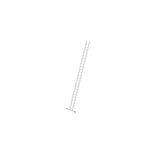 PROREGAL Sprossen-Anlegeleiter mit Standard-Traverse 24-Sprossen