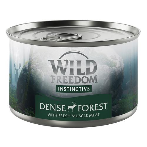 Wild Freedom Instinctive Ergänzungsfuttermittel 6 x 140 g - Dense Forest - Hirsch