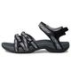 Teva Damen Tirra Womens Sandale, Palms Black/White, 39 EU