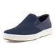 ECCO Men's Soft 7 Slip on 2.0 Sneaker, Marine/Marine/Lion, 12/12.5 UK