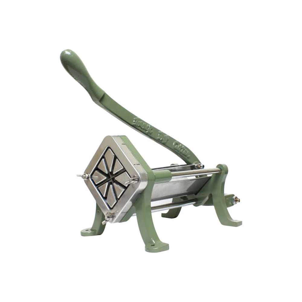 Thunder Group IRFFC005 8 Cut French Fry Wedger - Cast Iron/Stainless Steel, Green