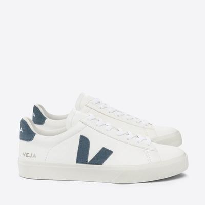 Campo Chrome Free Leather Trainers - White - Veja Sneakers