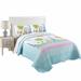 2pcs Kids Quilt Bedspread Comforter Set Throw Blanket Boys Girls Twin