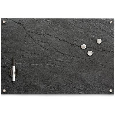 Magnettafel mit Glasoberfläche, trocken abwischbar, mit Magnetglas beschichtet, 40 x 60, ZELLER