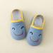 NECHOLOGY Baby Girl Shoes Leather Boys Girls Socks Shoes Toddler WarmThe Floor Socks Non Slip Toddler Tennis Shoes Blue 12