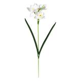 Artificial Flowers Artificial Daffodils Flowers Faux Daffodils Plants Silk Daffodils Flowers with Stems Flower Arrangement for Party Wedding Office Store Home Decor