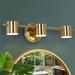 Beyond Modern Gold 1/2/3-Light LED Bathroom Vanity Light Linear Wall Sconces 3-Light