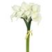 Vickerman FD170301 14 in. White Calla Lily Bundle 8 Bundle