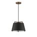 PF262-BLK/BRS-Kendal Lighting Inc.-Sky - 1 Light Pendant-127.5 Inches Tall and 12.4 Inches Wide-Black/Brass Finish