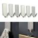 Pompotops 6PCS Self Adhesive Home Kitchen Wall Door Stainless Steel Holder Hook Hanger Home Savings!