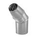 DuraVent 2477941 4 in. PelletVent Pro Horizontal Round Cap Stainless Steel