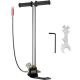 VEVOR High Pressure Hand Pump 3 Stage Airgun Pcp Pump 4500Psi Air Hand Pump Filling Stirrup Pump Stainless Steel