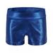 SILVERCELL Toddler Girls Gymnastics Shorts Sparkle Tumbling Dance Athletic Short Kids 3-12 Years
