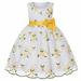 ZHAGHMIN Baby Girl Dresses 6-9 Months Embroidered Bowknot Dress Mesh Princess Tutu Girls Dress Little Girls Summer Embroidered Mesh Princess Pageant Dress Baby Girl 1St Birthday Dress Big Sister Dre