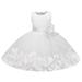 Dresses For Girls Kids Baby Sleeveless Flower Prints Princess Dress Custume Dress Dress Show Dress