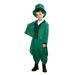 Toddler Outfits Sets Summer Children S St. Patricks Day Carnival Polyester Irish Festival New Children S Party Performance Props Kids Clothes Suit